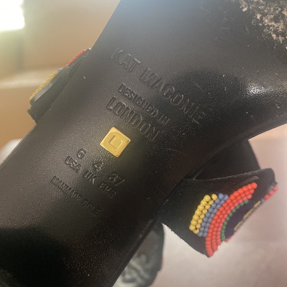 KAT MACONIE London sandals US6 but fits 7 - Picture 6 of 14